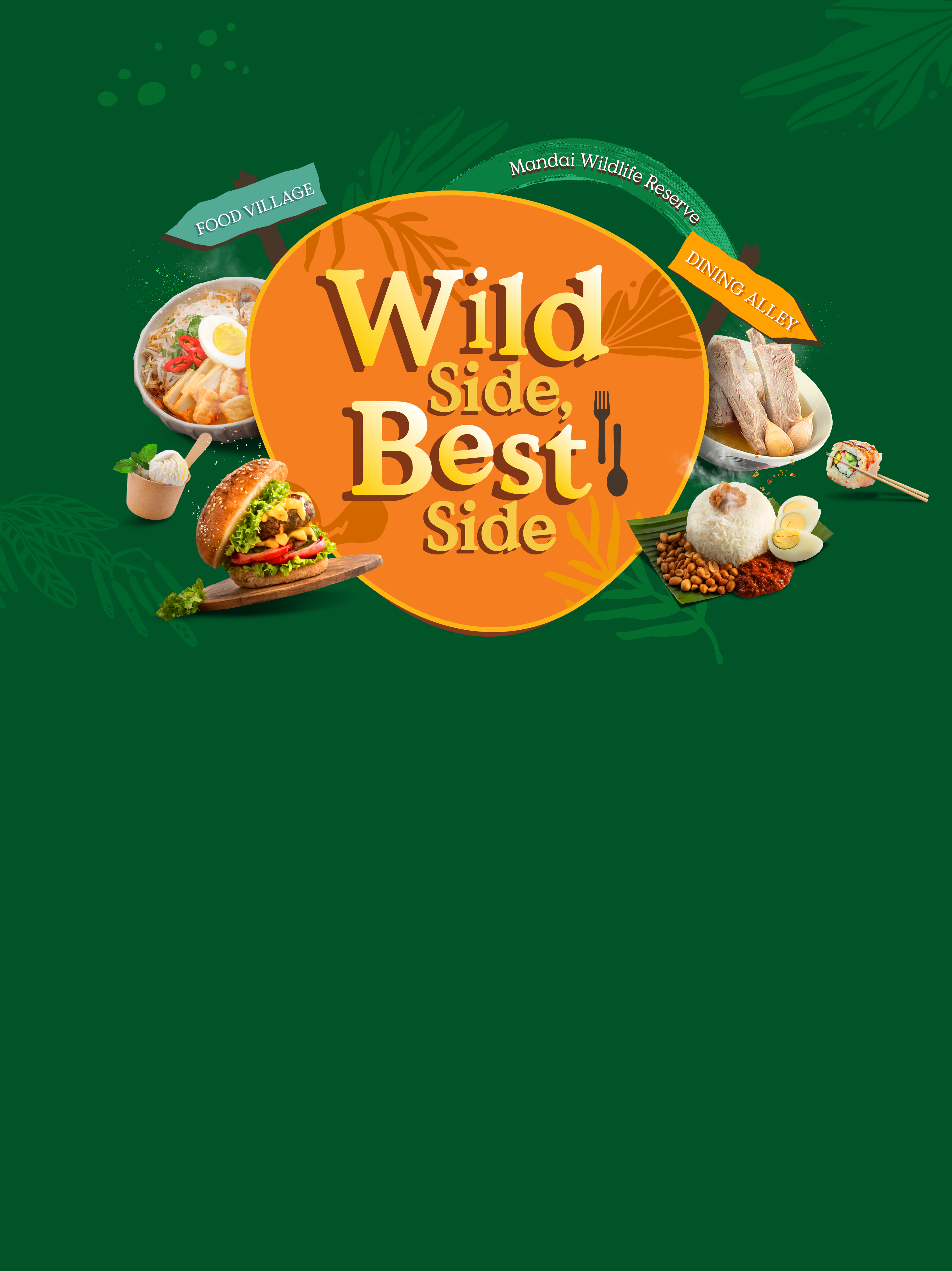 Dining at the Mandai Wildlife Reserve
