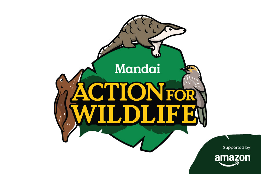 Mandai Action for Wildlife - Supported by Amazon