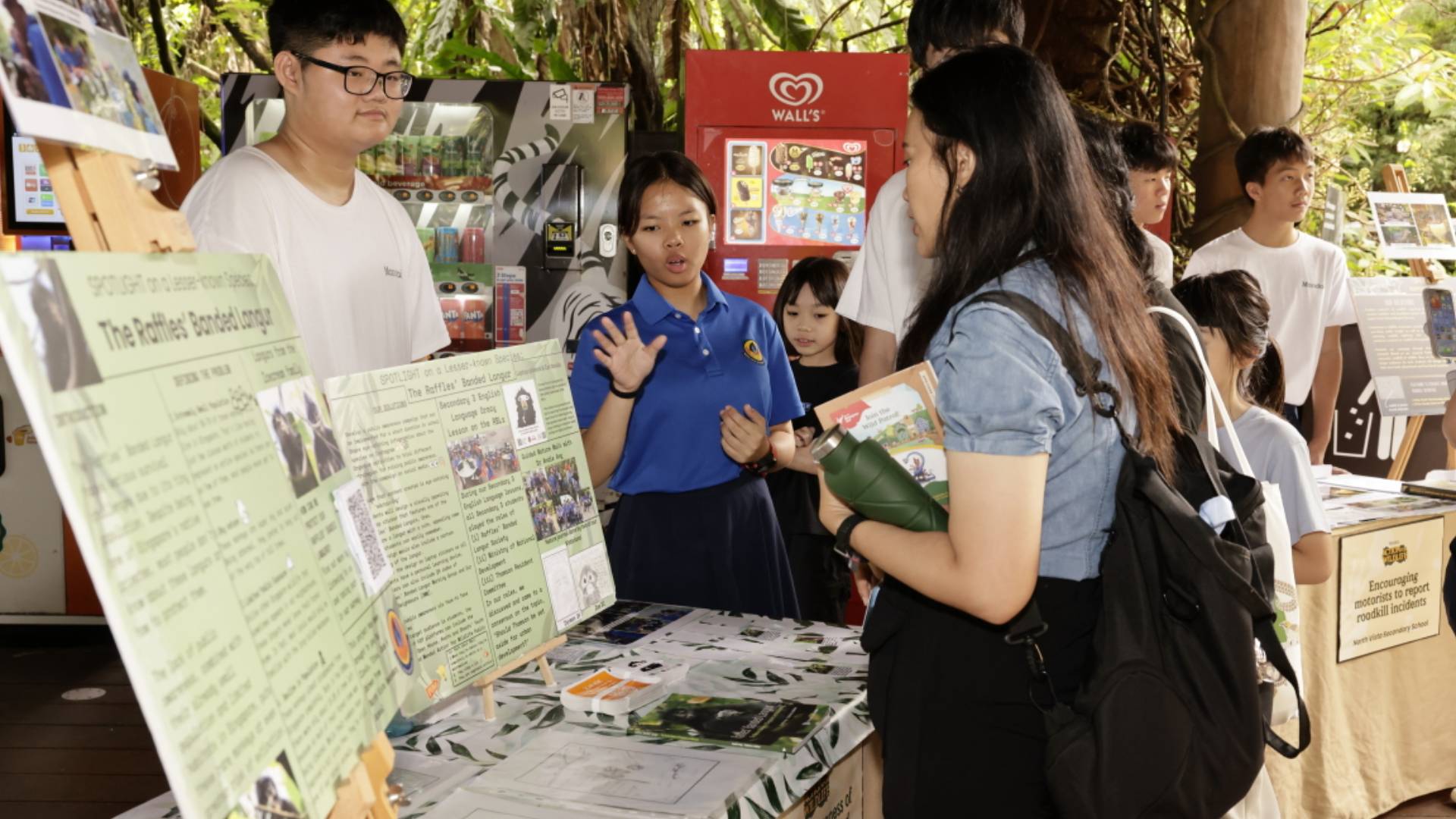 Raising awareness of the Raffles’ Banded Langurs through arts and education