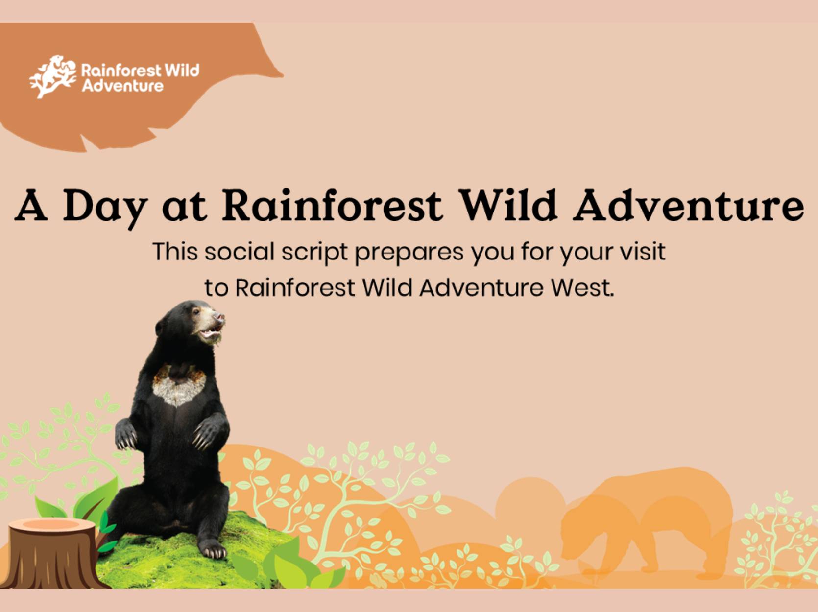 Rainforest Wild Adventure WEST Social Script