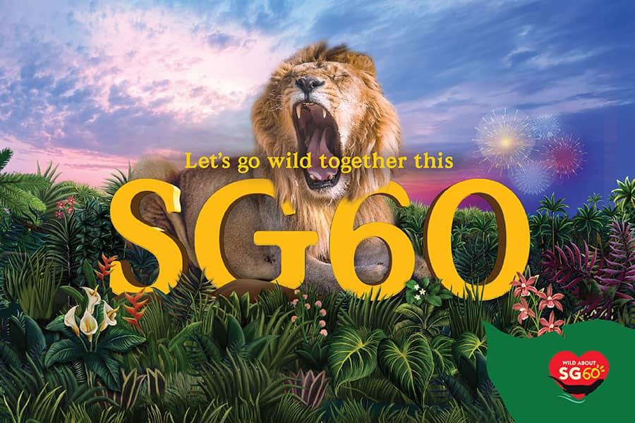 Let’s go wild together this SG60!