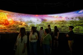 자이언트 쇼 관람하기