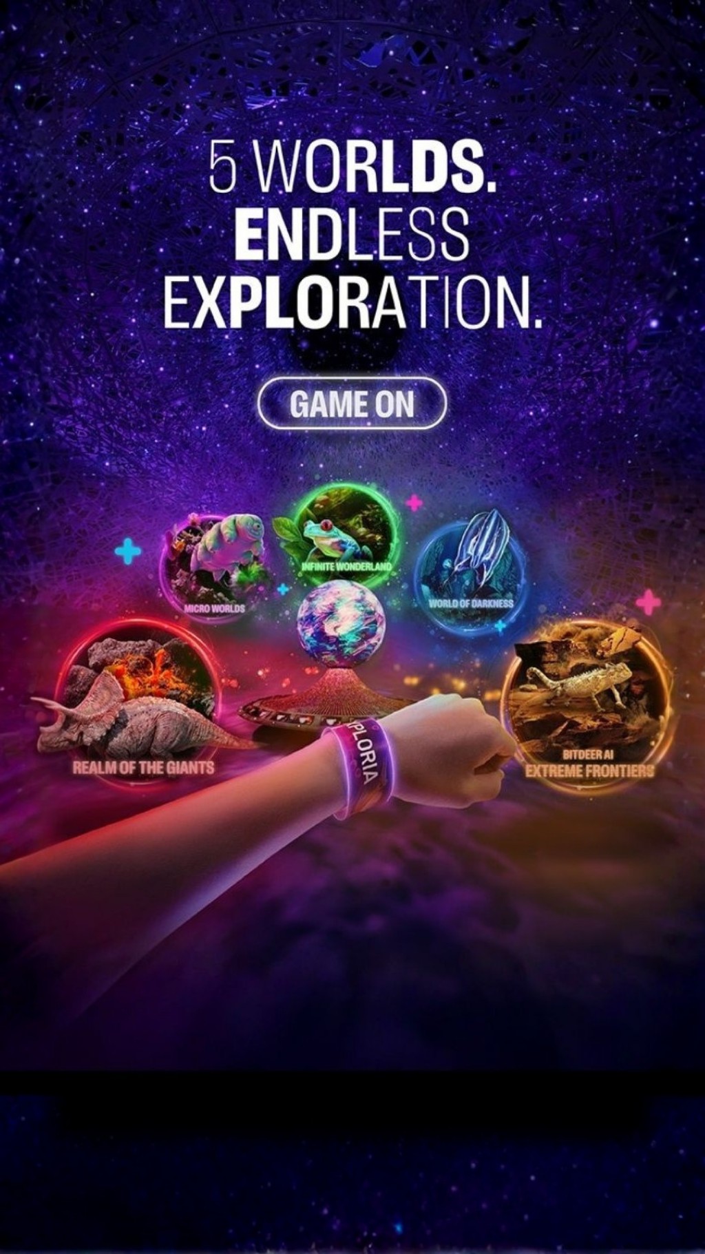 5 Worlds. Endless Exploration.