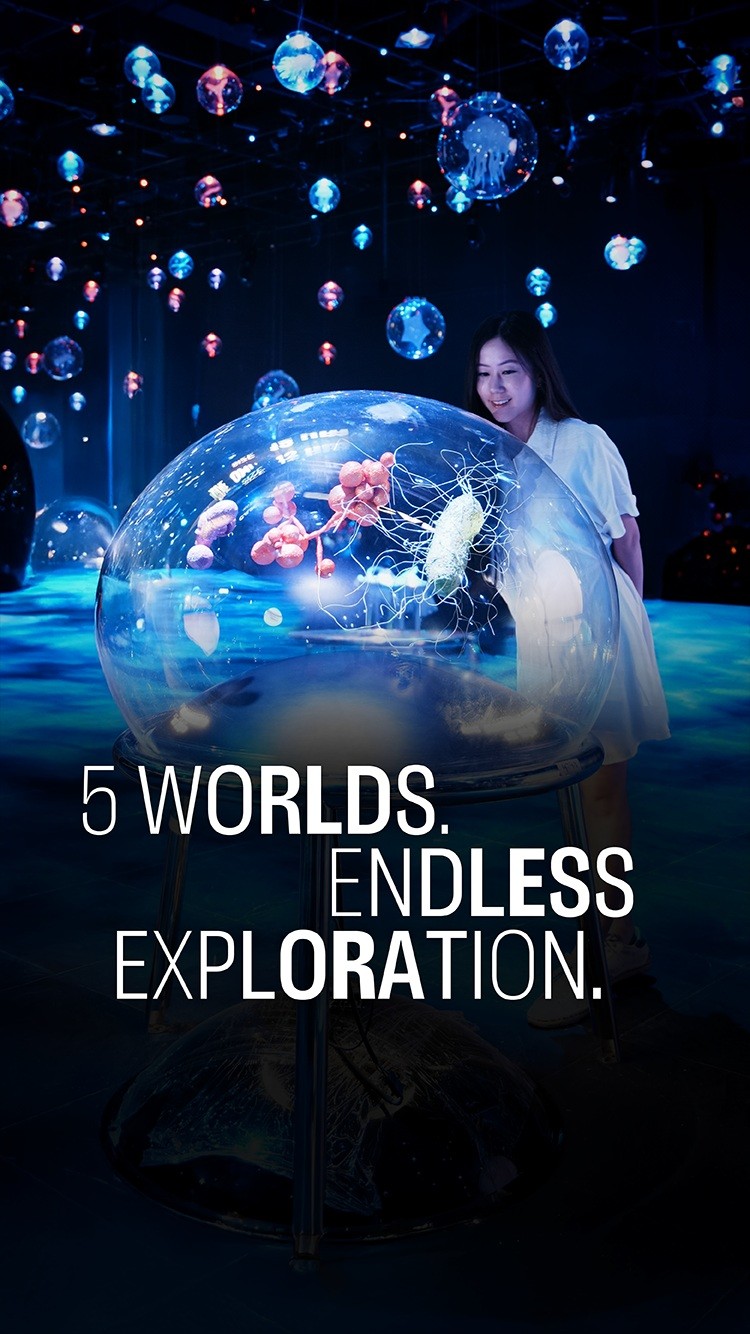 5 Worlds. Endless Exploration.