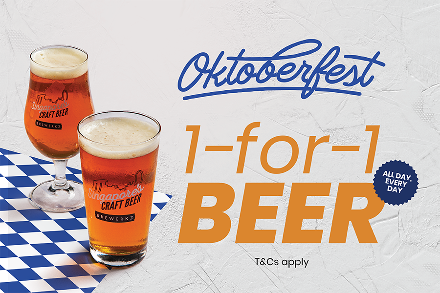 Oktoberfest 1-for-1 Beer