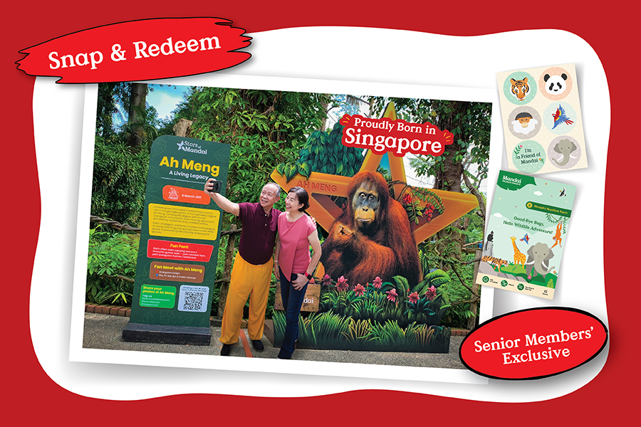 Snap & Redeem — Friends of Mandai Senior Members' Exclusive