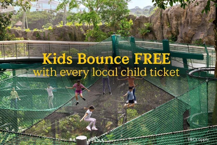 Kids Bounce FREE with every local child ticket