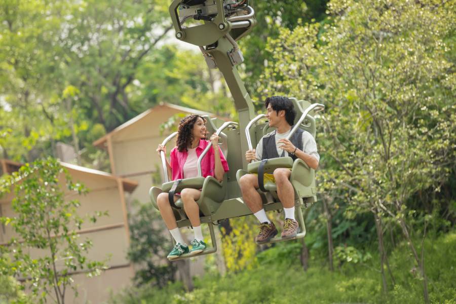 Canopy Glider, Rainforest Wild Adventure