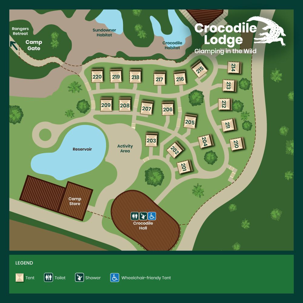 Colugo Camp Map