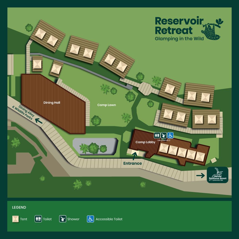 Colugo Camp Map
